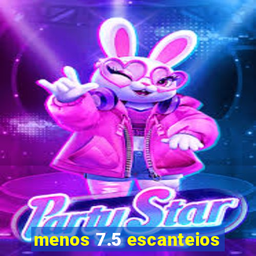 menos 7.5 escanteios